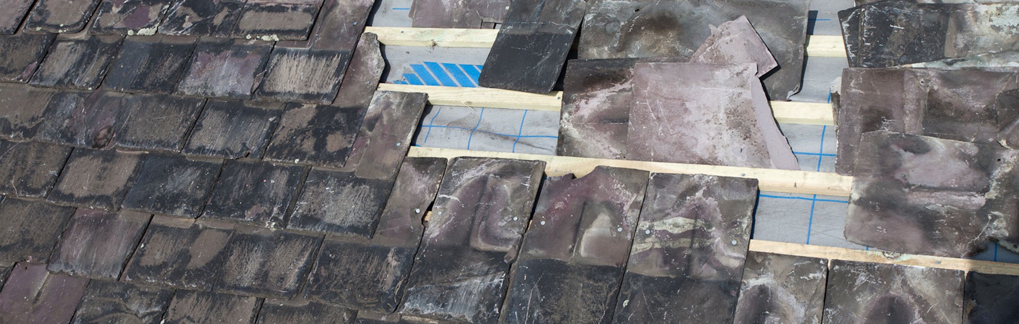 Repairs to slate roof