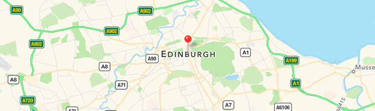 Edinburgh city map
